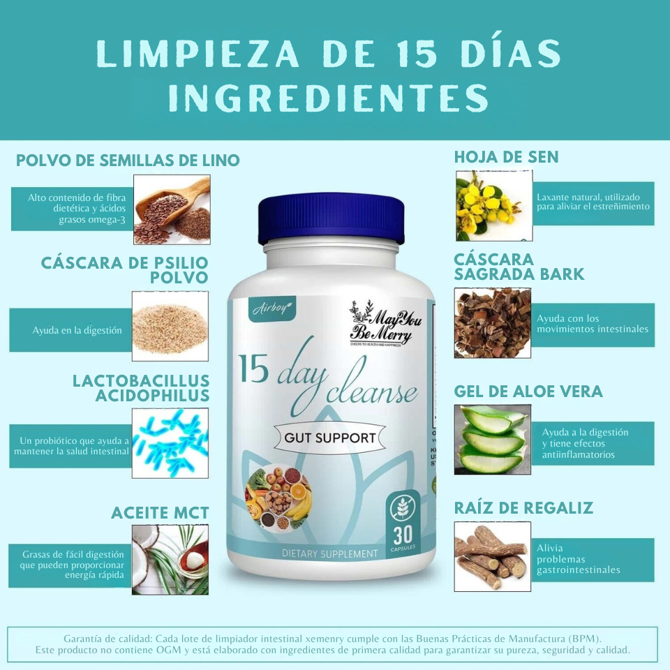 Limpieza en 15 Días: Desintoxica y aligérate