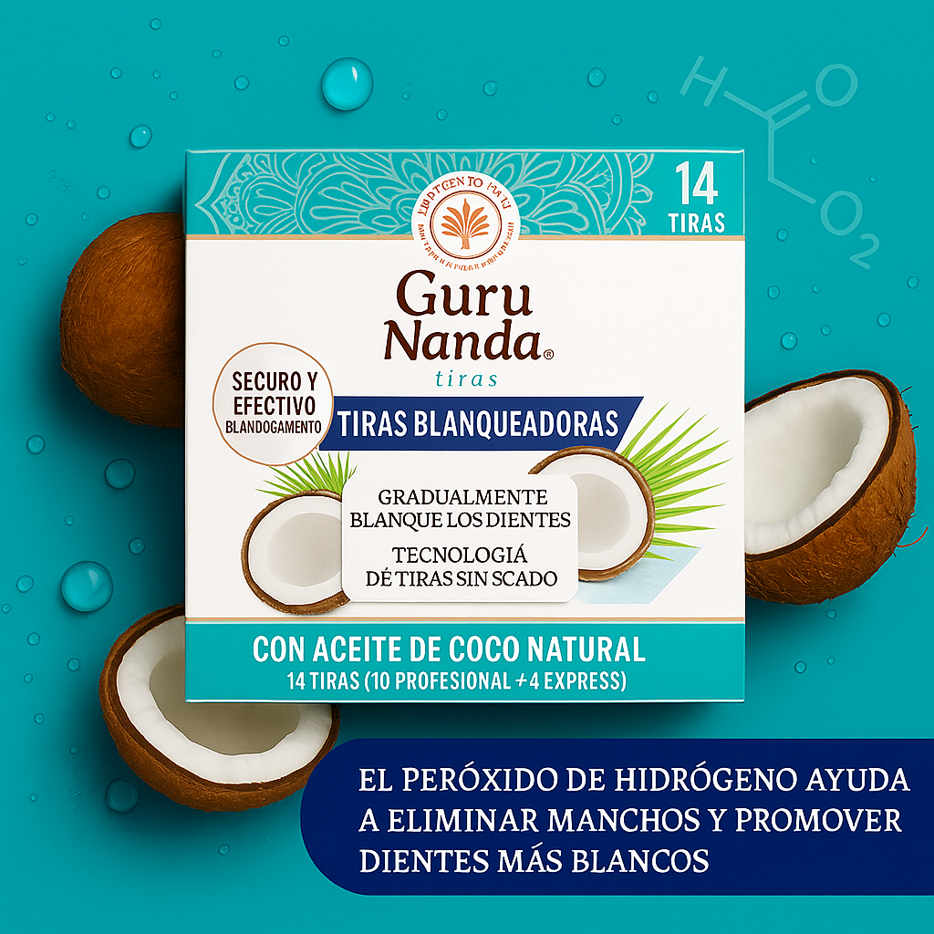 Tiras blanqueadoras GuruNanda